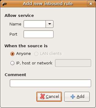 Ubuntu linux firestarter add inbound service.jpg