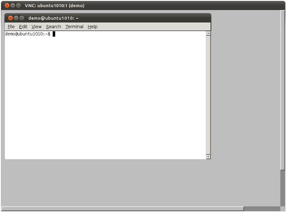 An Ubuntu remote desktop without the GNOME system running