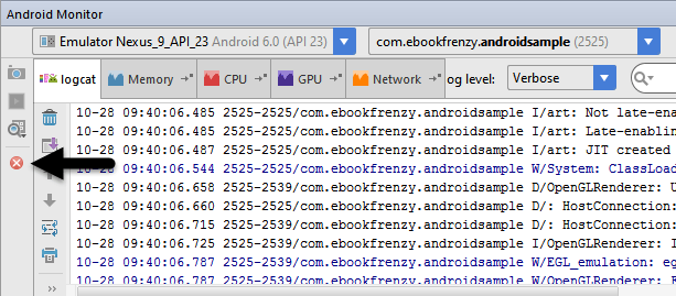 Android studio android monitor terminate app 6.0.png