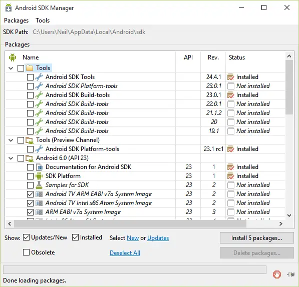 Android studio sdk manager 6.0.png