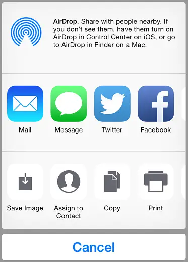 Ios 8 select social option.png
