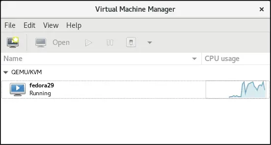 Rhel 8 virt-manager vm running.png
