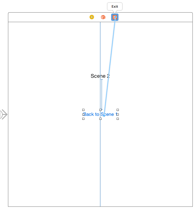 Xcode 6 exiting from a segue
