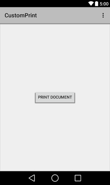 An Custom Printing Example - Techotopia