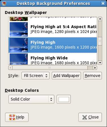 Fedora change desktop background.jpg
