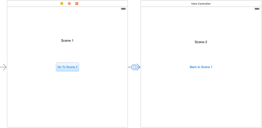 An Xcode 6 storyboard segue