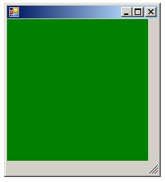 A filled rectangle drawn using Windows PowerShell and GDI+