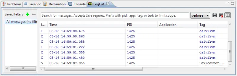 File:Eclipse logcat panel.png