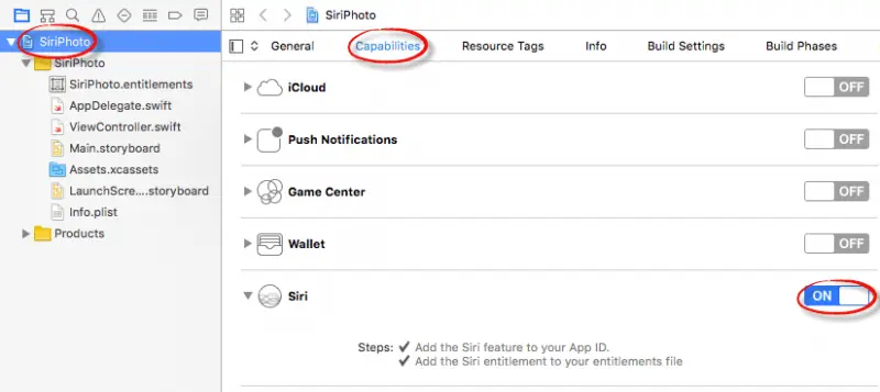 File:Xcode 8 ios 10 enable siri.png