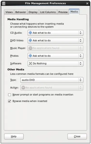 File:Centos 6 file manager media settings.png