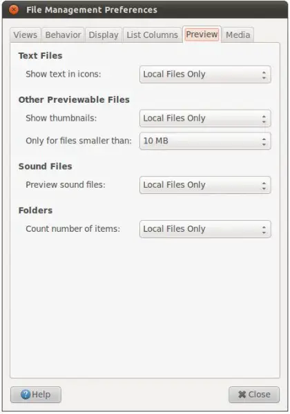 File:Ubuntu 11 file manager preview settings.jpg